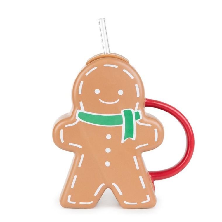 Homla, Briley, kubek, ciastek ze szklaną słomką, 0,55l