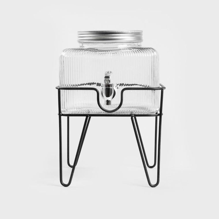 Homla, Calore, dyspenser, ryflowany na stojaku, 3,5l, 744402