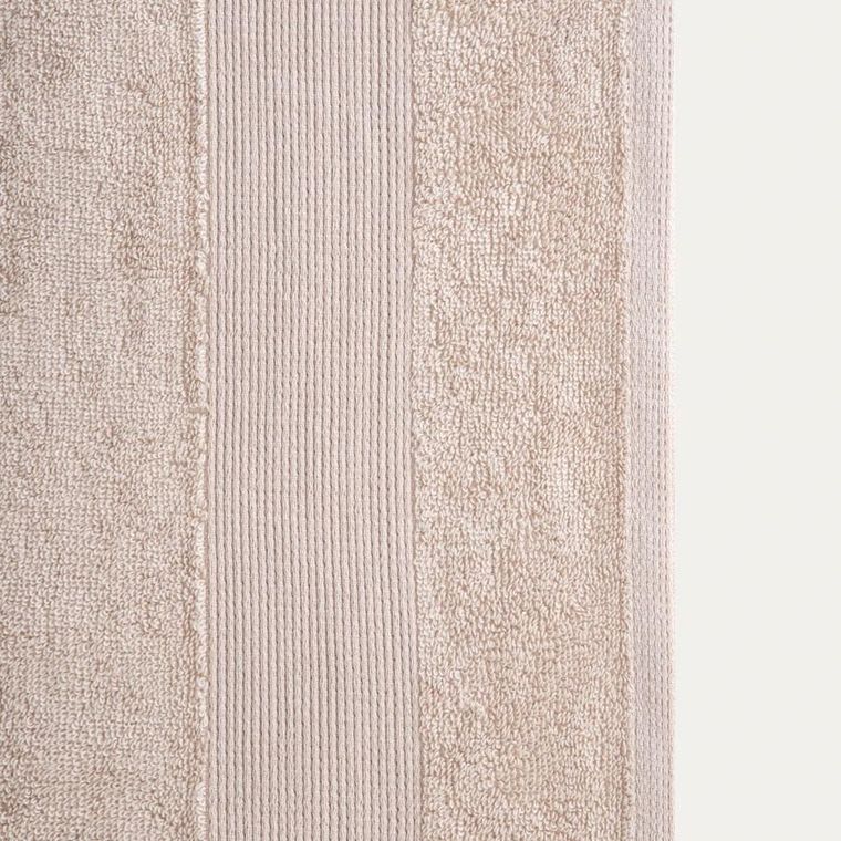 Homla, Cellen, ręcznik, beżowy z domieszką lyocellu, 70-130 cm