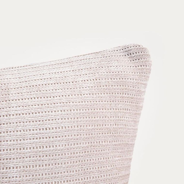 Homla, Chenille, poszewka, szenilowa taupe, 45-45 cm