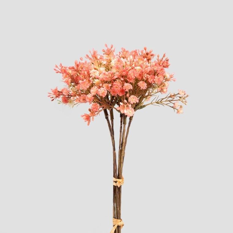 Homla, Cladel, bukiet kwiatów, sztuczny koralowy, 30 cm