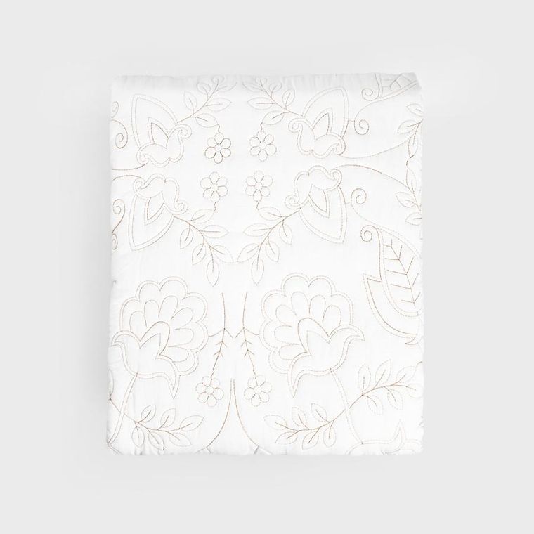 Homla, Cludo, narzuta, mikrofibra z haftem, 200-220 cm, 745638