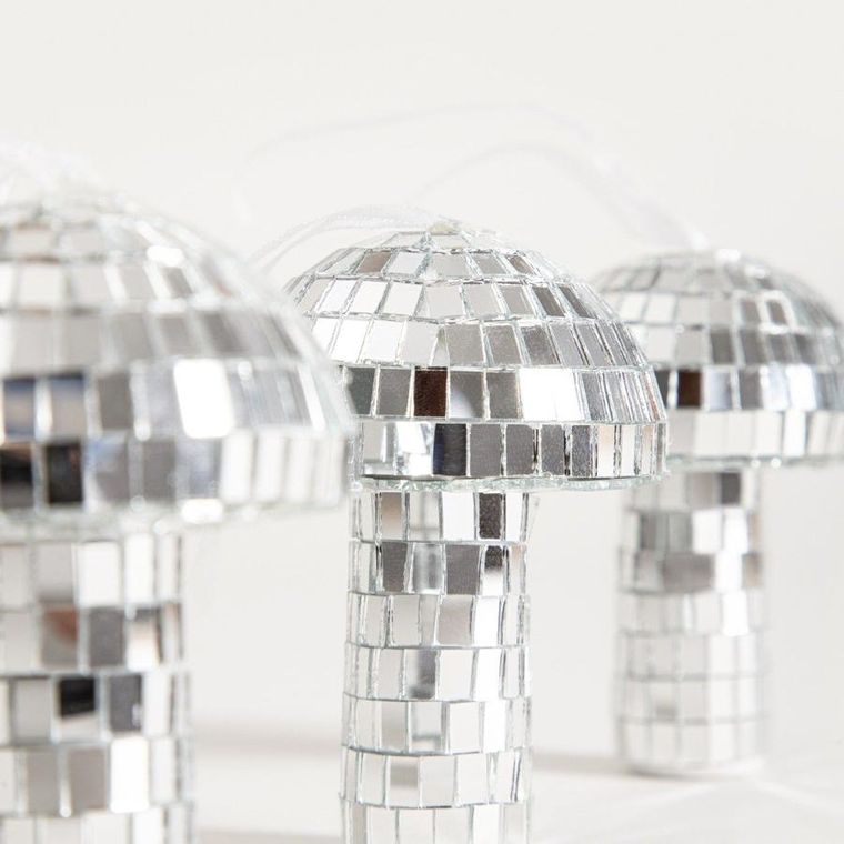 Homla, Disco, zestaw zawieszek, grzybki, 3 szt.