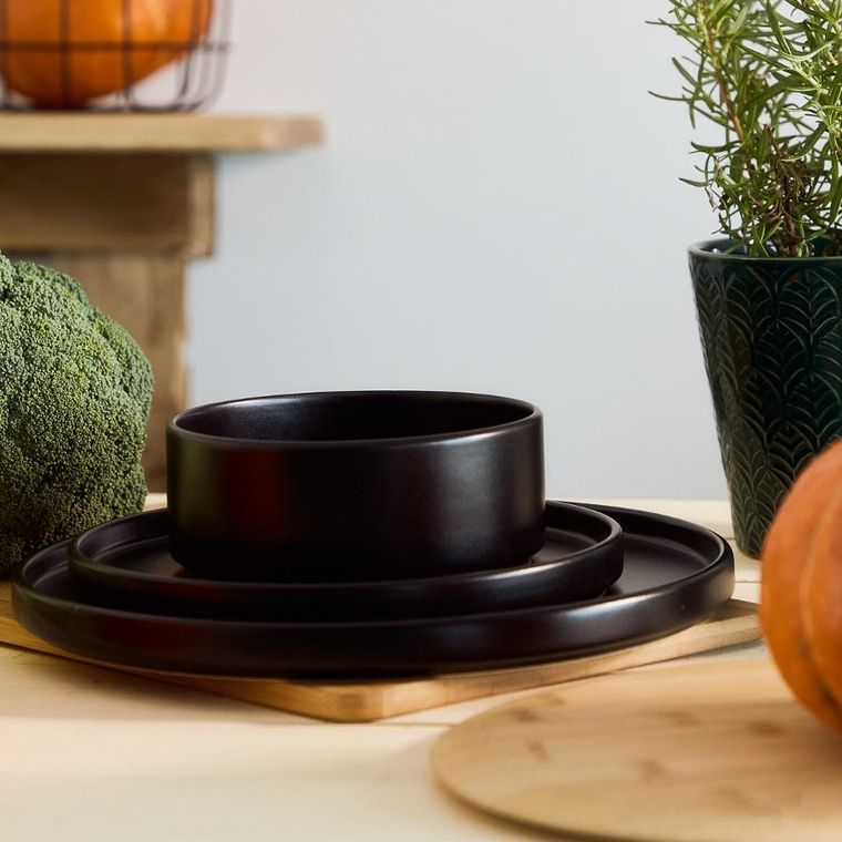 Homla, Famelio, miska, czarna, 14 cm