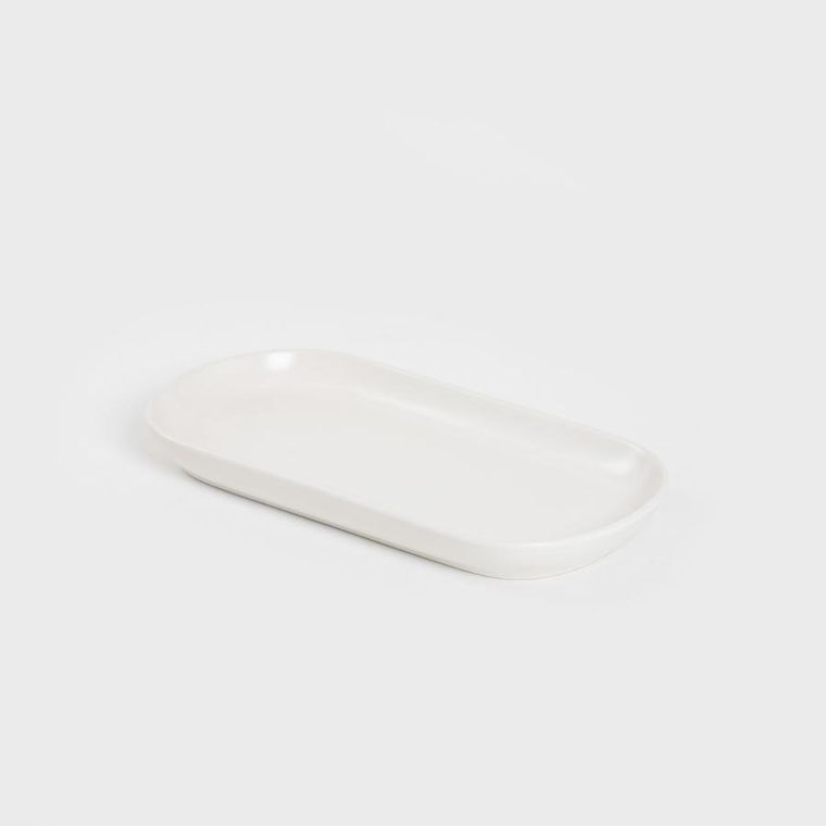 Homla, Famelio, półmisek, owalny, biały, 30 cm