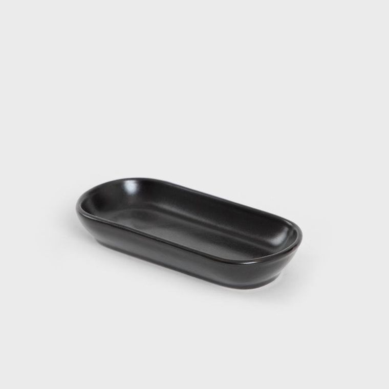 Homla, Famelio, półmisek, owalny czarmy, 16 cm