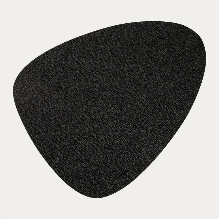 Homla, Femelo, maty stołowe, czarne, zestaw, 38 cm, 2 szt.