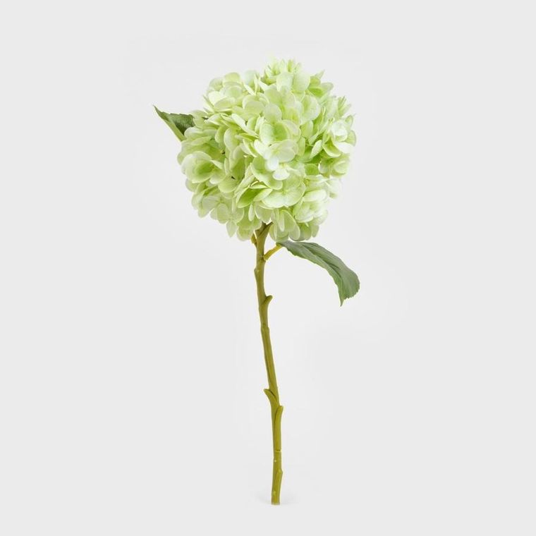 Homla, Fortens, gałązka sztuczna, hortensja, zielona, 49 cm, 739019