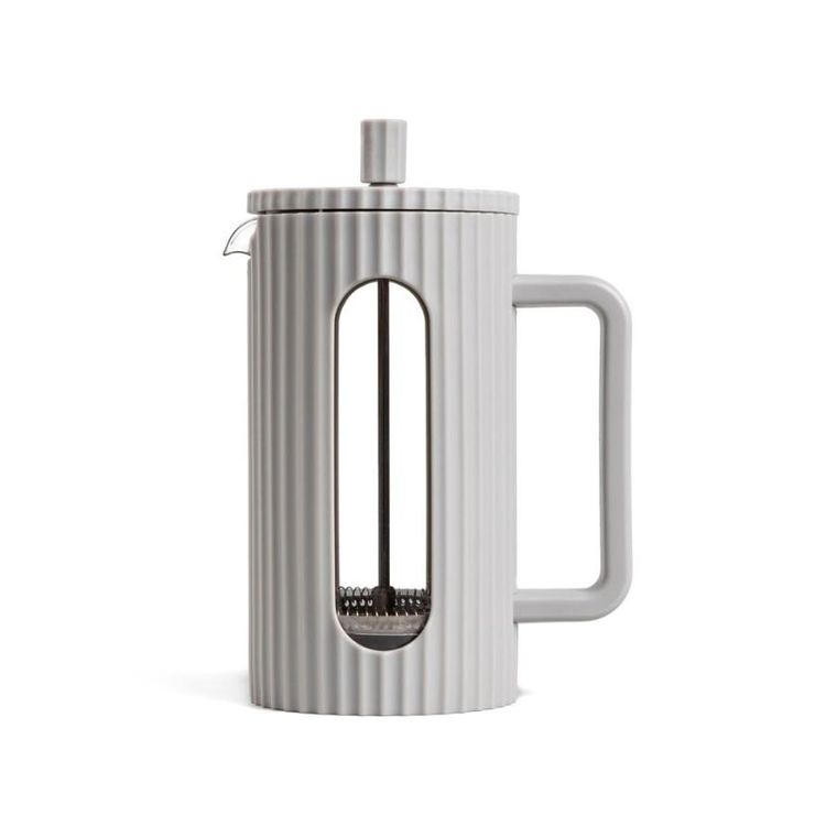 Homla, Genua, zaparzacz, ryflowany szary, 1l