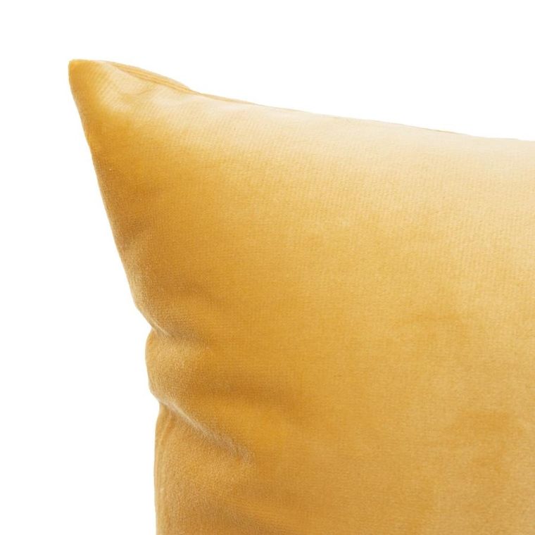 Homla, Gosta, poszewka, musztardowa, 45-45 cm