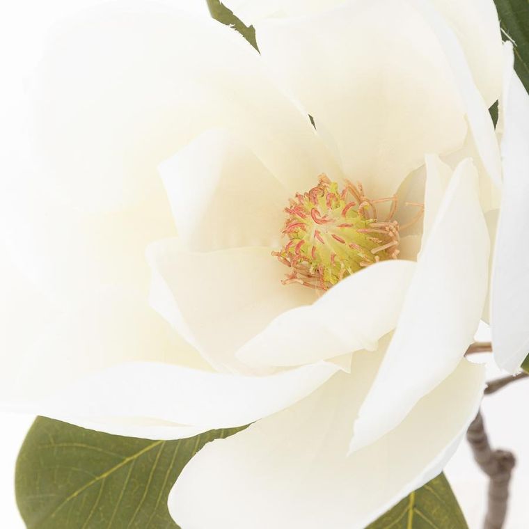 Homla, Hiya, kwiat sztuczny, magnolia, 70 cm