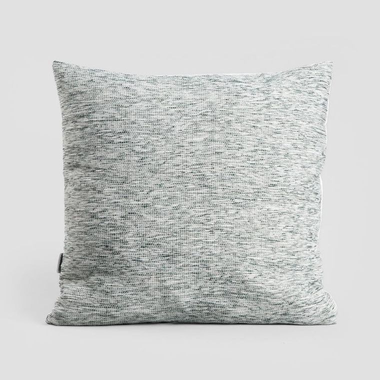 Homla, Isabel, poszewka, z ozdobnymi przeszyciami, zielona, 45-45 cm, 744846