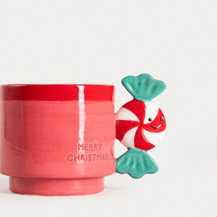 Homla, Jundi, kubek, z uchem w kształcie cukierka, 0,35l