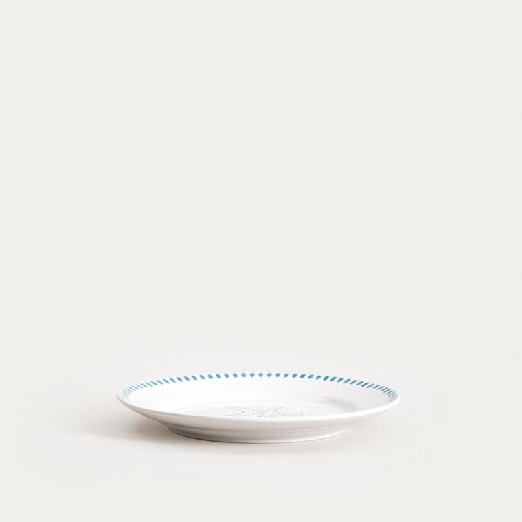 Homla, Kaoma, talerz, deserowy z rozgwiazdą, 21 cm