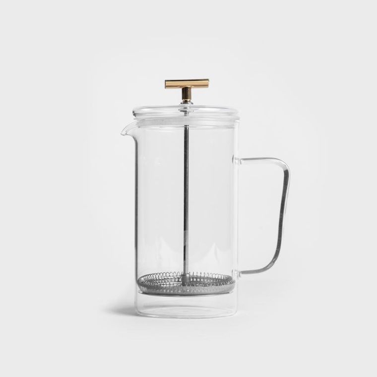 Homla, Lattrice, zaparzacz, szklany transparentny, 1l