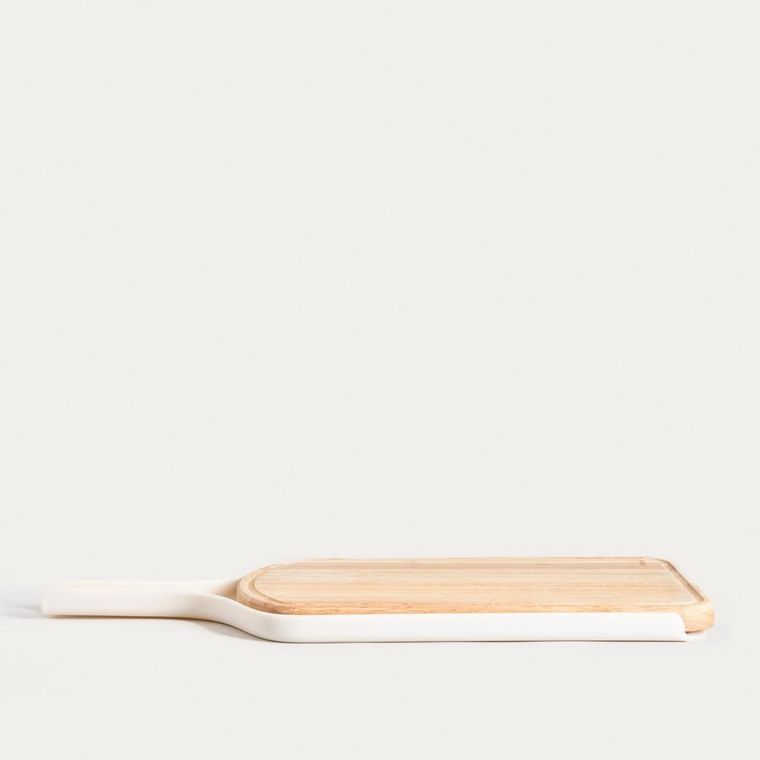 Homla, Lengo, deska do krojenia, z plastikową podkładką, 42,5-21 cm