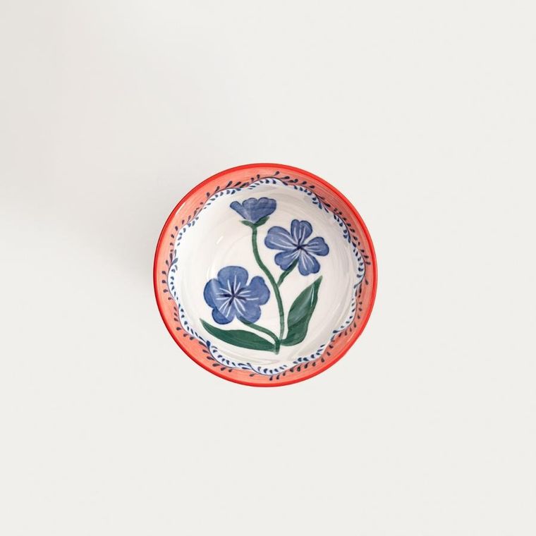 Homla, Limk, miska, mała z niebieskimi kwiatkami, 12 cm