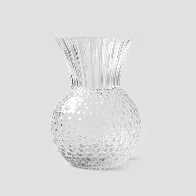 Homla, Limpid, wazon, szklany transparentny, 14-22 cm
