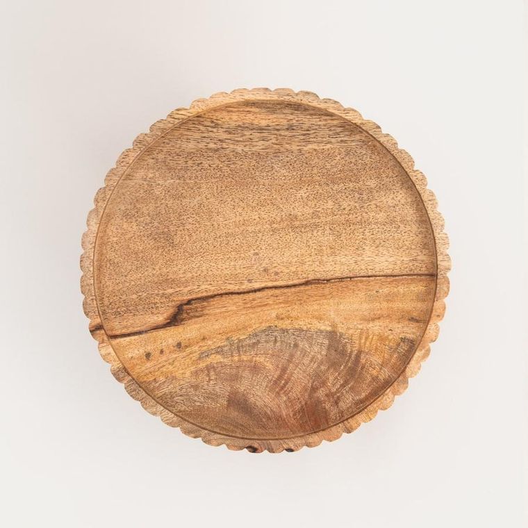 Homla, Linea Mango, patera, na nóżce z nieregularnym rantem, 25-12 cm