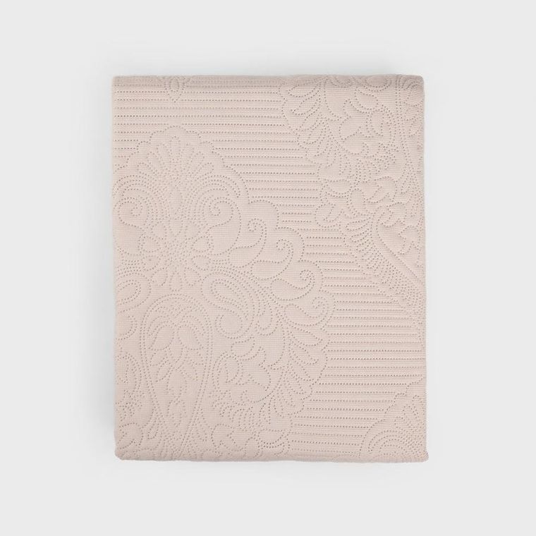 Homla, Lipari, narzuta sztruksowa pikowana, ze wzorem, 200-220 cm, 745591