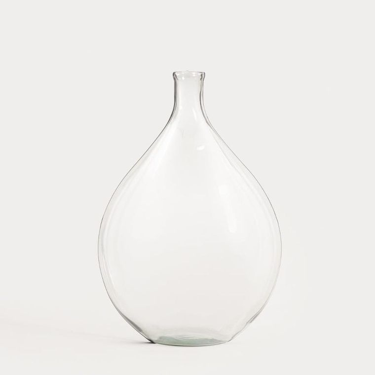 Homla, Luki, wazon, duży okrągły ze szkła z recyklingu, 5,5-50 cm