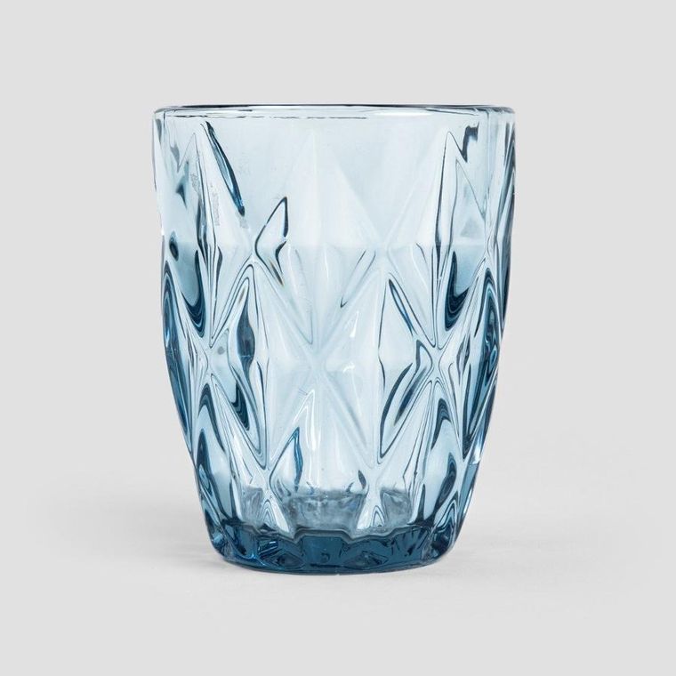 Homla, Lunna, zestaw szklanek, niebieskich, 0,28l, 4 szt.