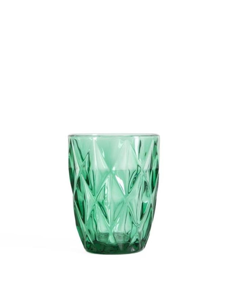 Homla, Luno, zestaw szklanek, zielonych, 280 ml, 4 szt.