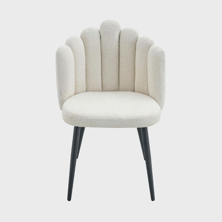 Homla, Luxe, krzesło, Ecru, 49-55-85 cm