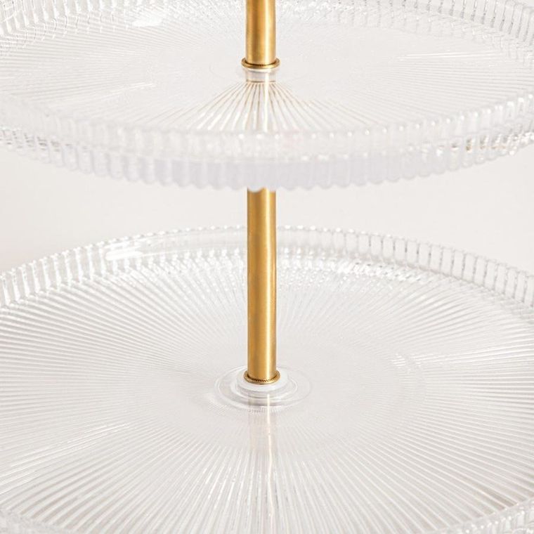 Homla, Lynn, patera, dwupoziomowa ryflowana, 23-24,5 cm