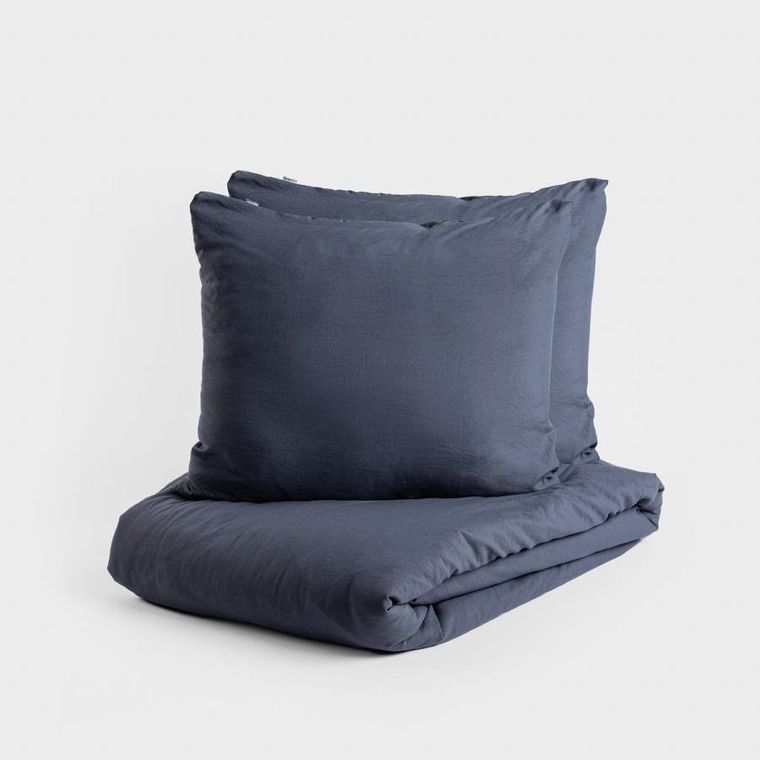 Homla, Maisy, pościel z mikrofibry, szara, 140-200 cm, 701931