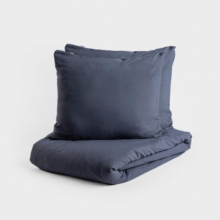 Homla, Maisy, pościel z mikrofibry, szara, 200-220 cm, 701993