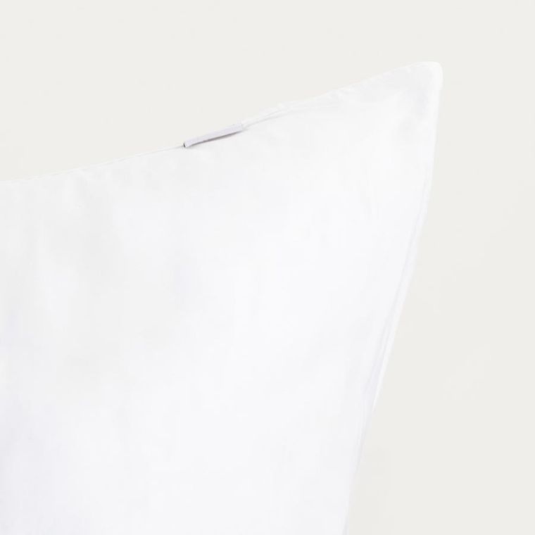 Homla, Maisy, zestaw dwóch poszewek z mikrofibry, białych, 40-40 cm