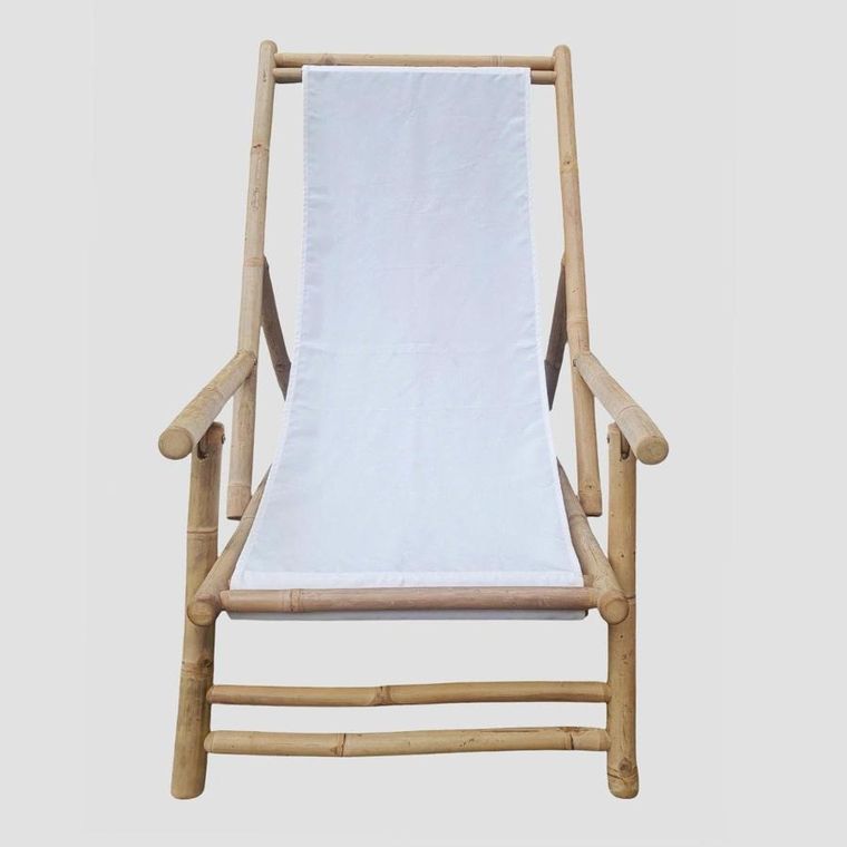 Homla, Mare, leżak, biały, 139-60-11 cm, 741838