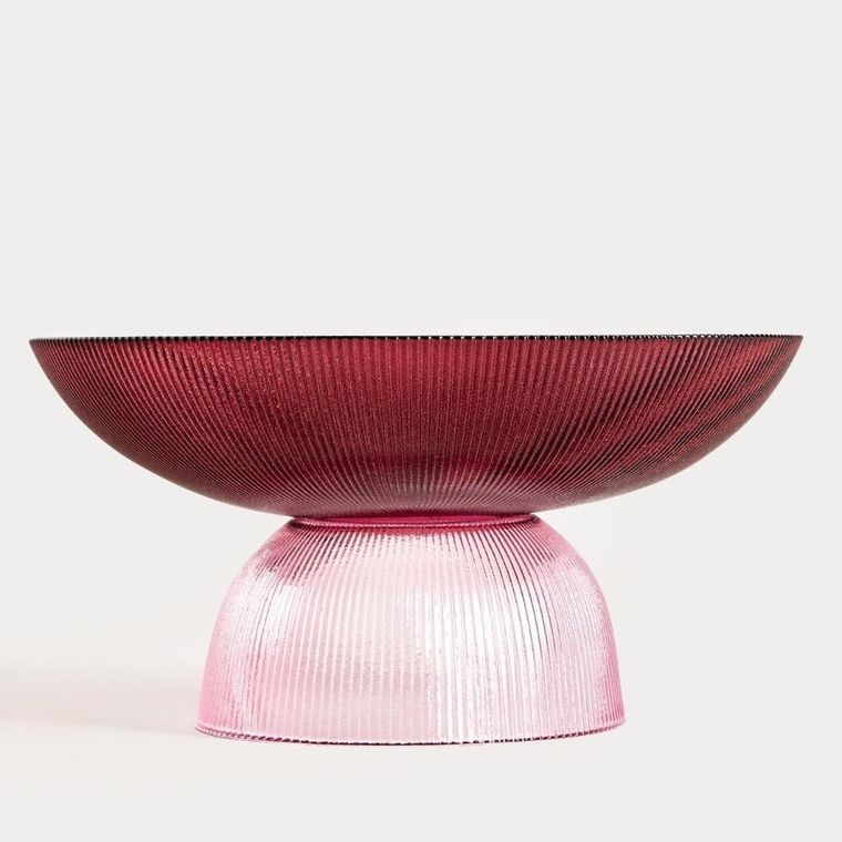 Homla, Megalo, patera, bordowo-różowa, 25 cm