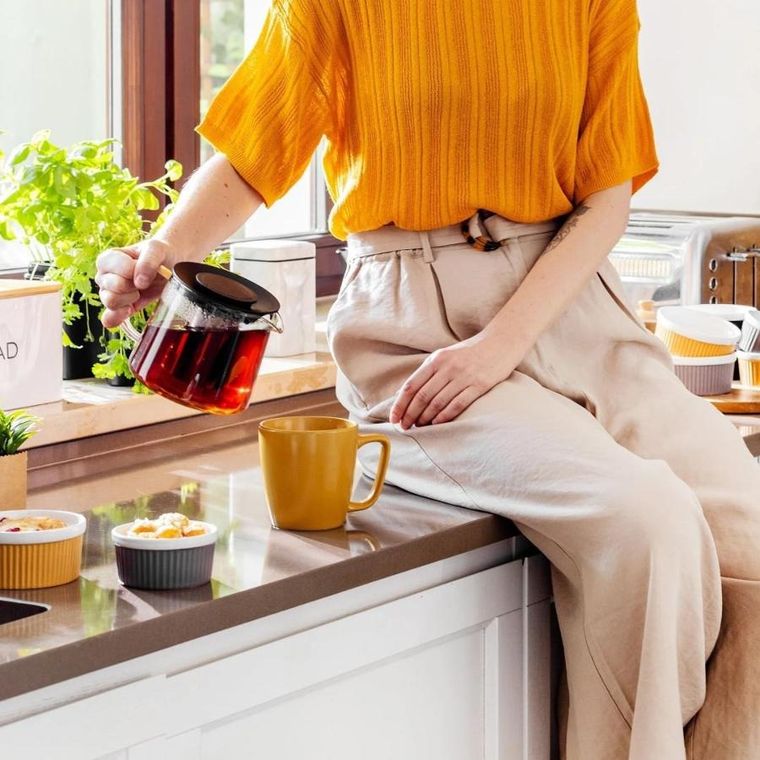 Homla, Milbo, Dzbanek z zaparzaczem do kawy i herbaty 1,5 l