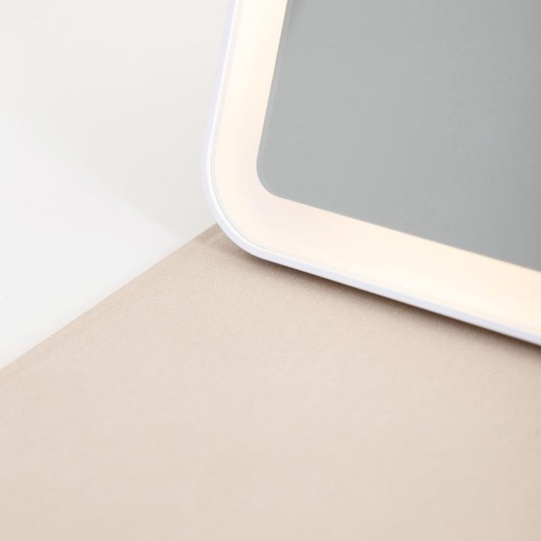 Homla, Narave, lusterko podświetlane, beżowe, 20-23-1,5 cm