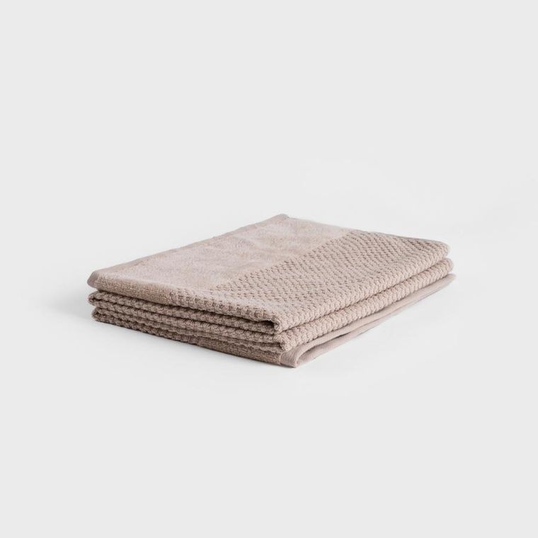 Homla, Nasia, ręcznik, bawełniany beżowy, 70-130 cm