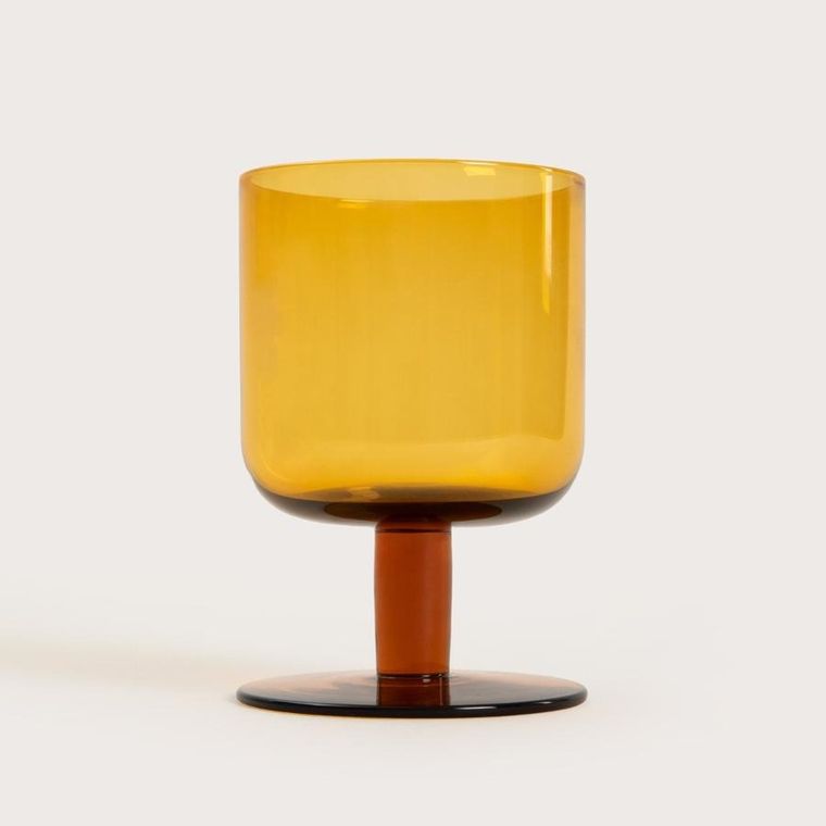 Homla, Polis, kieliszek niski, żółty, 0,23l