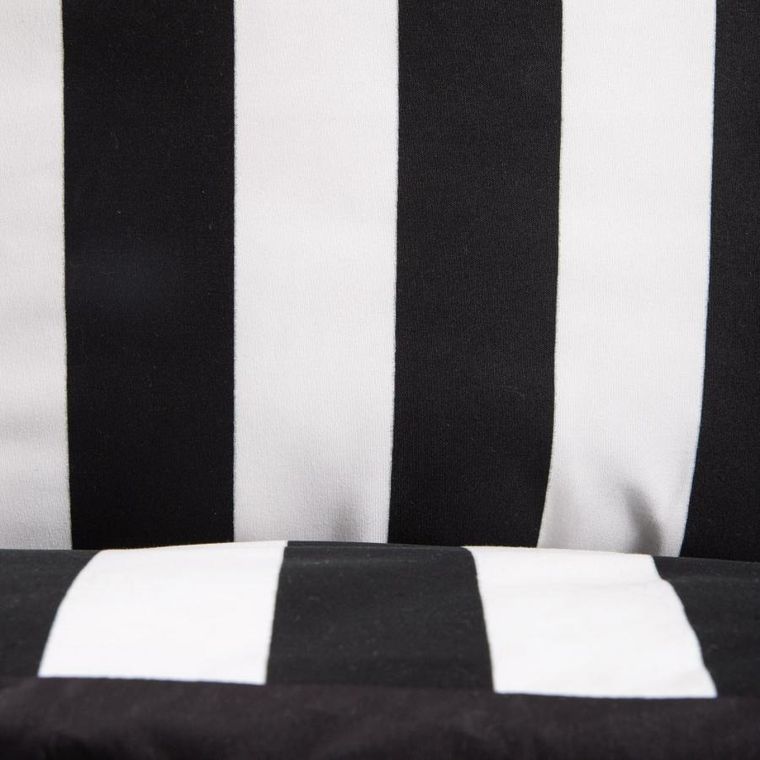 Homla, Rayas, pościel, z mikrofibry w czarno-białe pasy, 200-220 cm