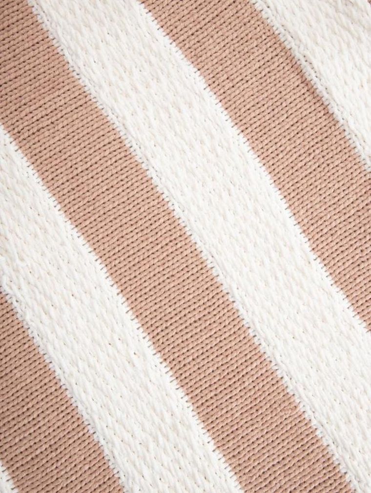 Homla, Rudens, koc szenilowy w pasy beżowe, 130-170 cm