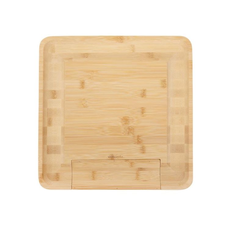 Homla, Rumi, deska do serwowania z 4 nożykami, 32-32 cm