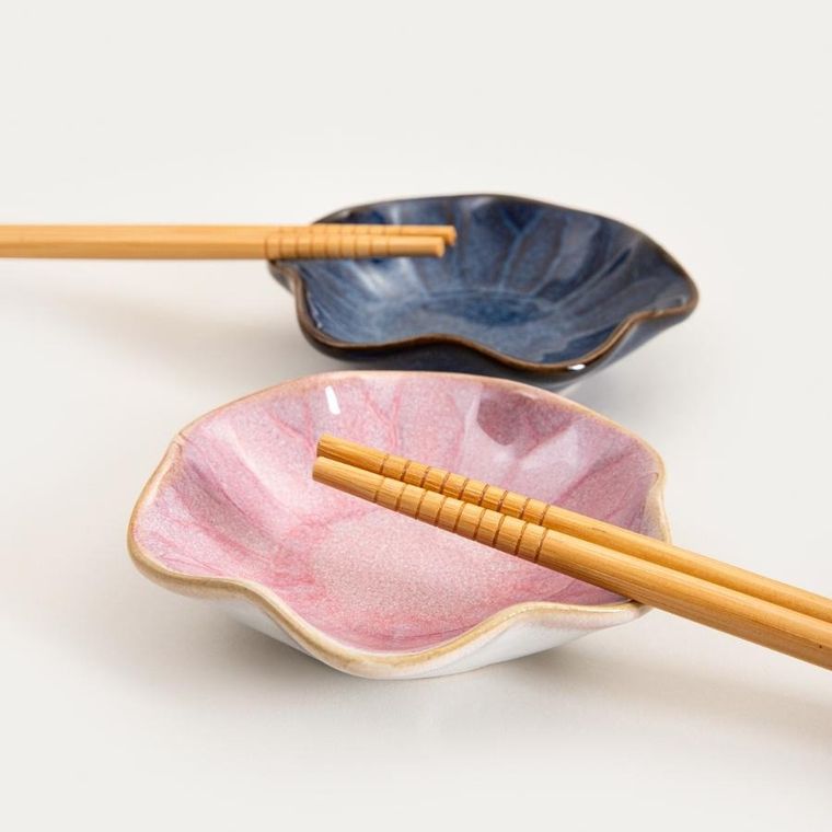 Homla, Sakura, zestaw, do sushi różowy w kształcie kwiatka, 6 elementów