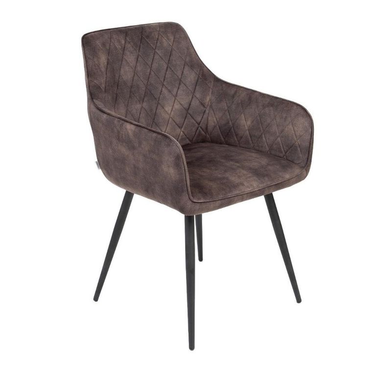 Homla, Satori, krzesło, brązowe, 58-62-79 cm