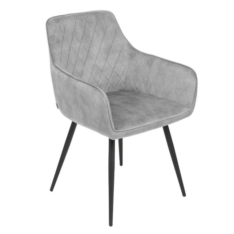 Homla, Satori, krzesło, szare, 58-62-79 cm