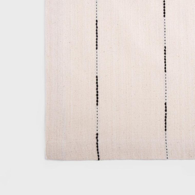 Homla, Seda, obrus, ze wzorem ecru, 130-180