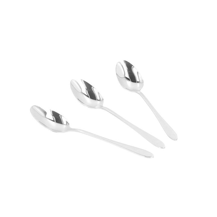 Homla, Stilo, zestaw łyżeczek do herbaty, srebrne, 3 szt.