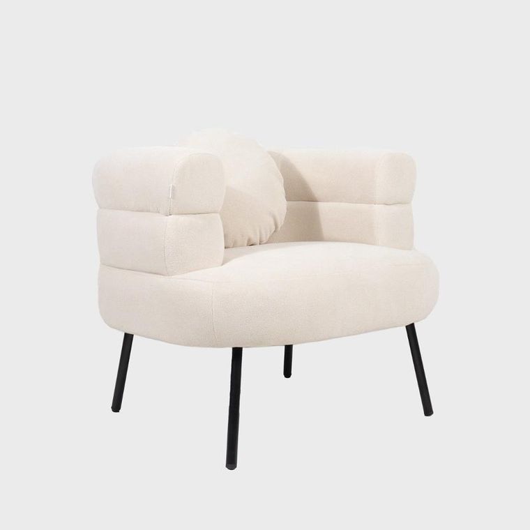 Homla, Suave, fotel, beżowy, 87-80-72 cm