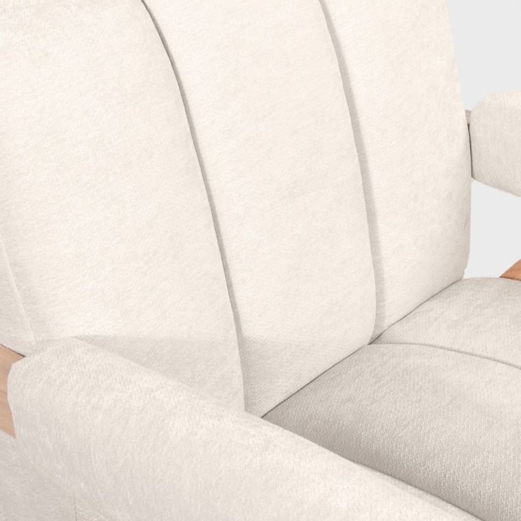 Homla, Sueno, fotel, ecru, 87-80z72 cm, 737824