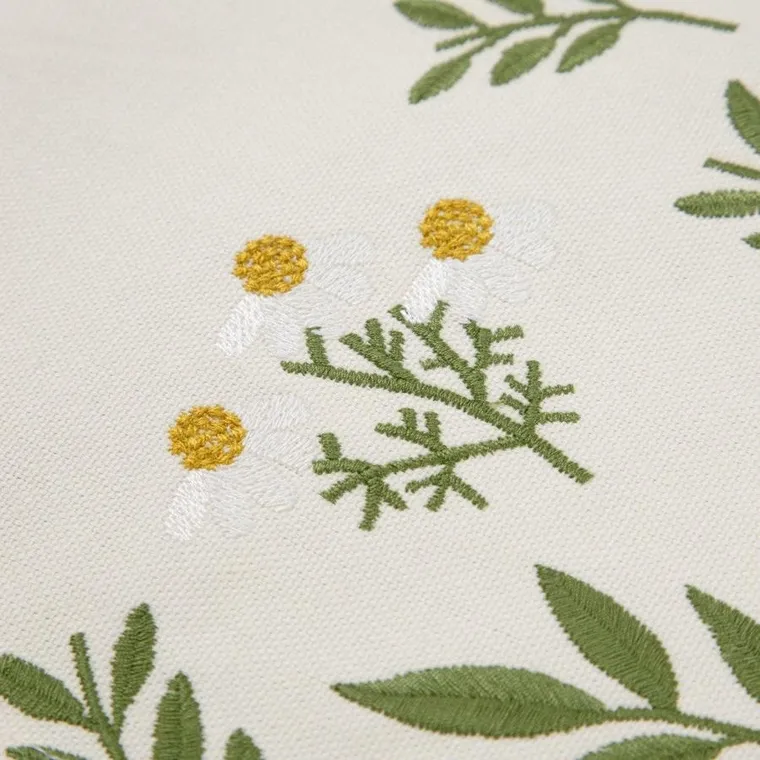 Homla, Sula, bieżnik, w haftowane kwiaty, 40-160 cm