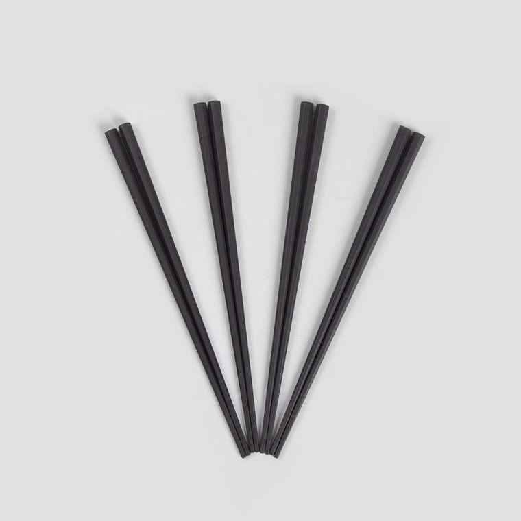 Homla, Sushi, zestaw czarnych pałeczek do sushi, 4 el.